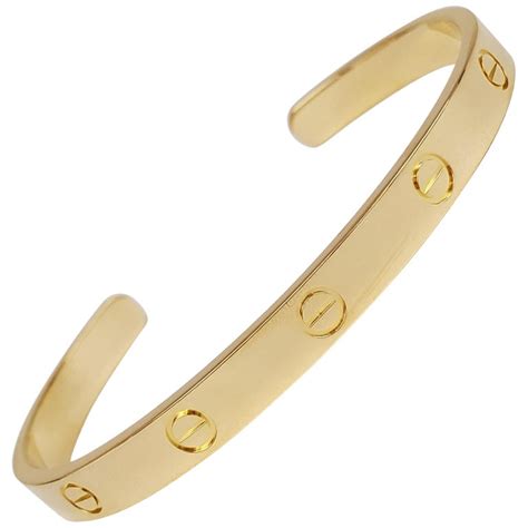 cartier open love bracelet price|cartier love bracelet 19cm.